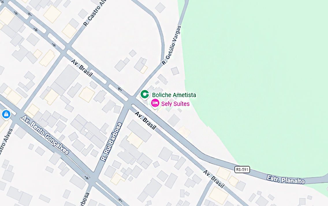 Localização da Sely Suítes